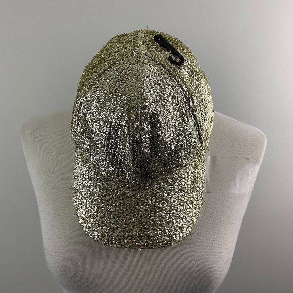 NWT COLLECTIONEIGHTEEN Gold Baseball Hat - Picture 2 of 5